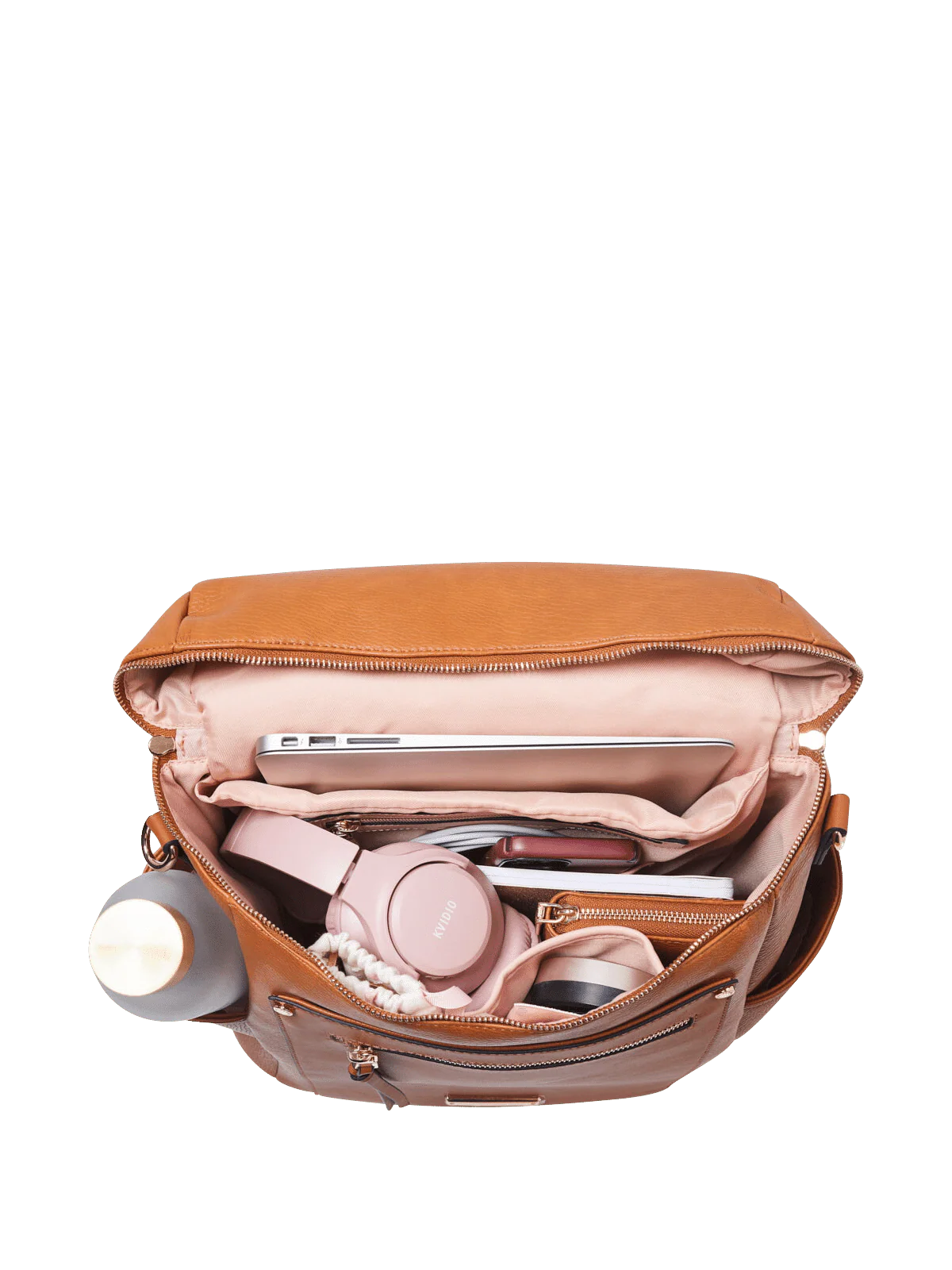 Commuter Backpack Cognac - Image 17