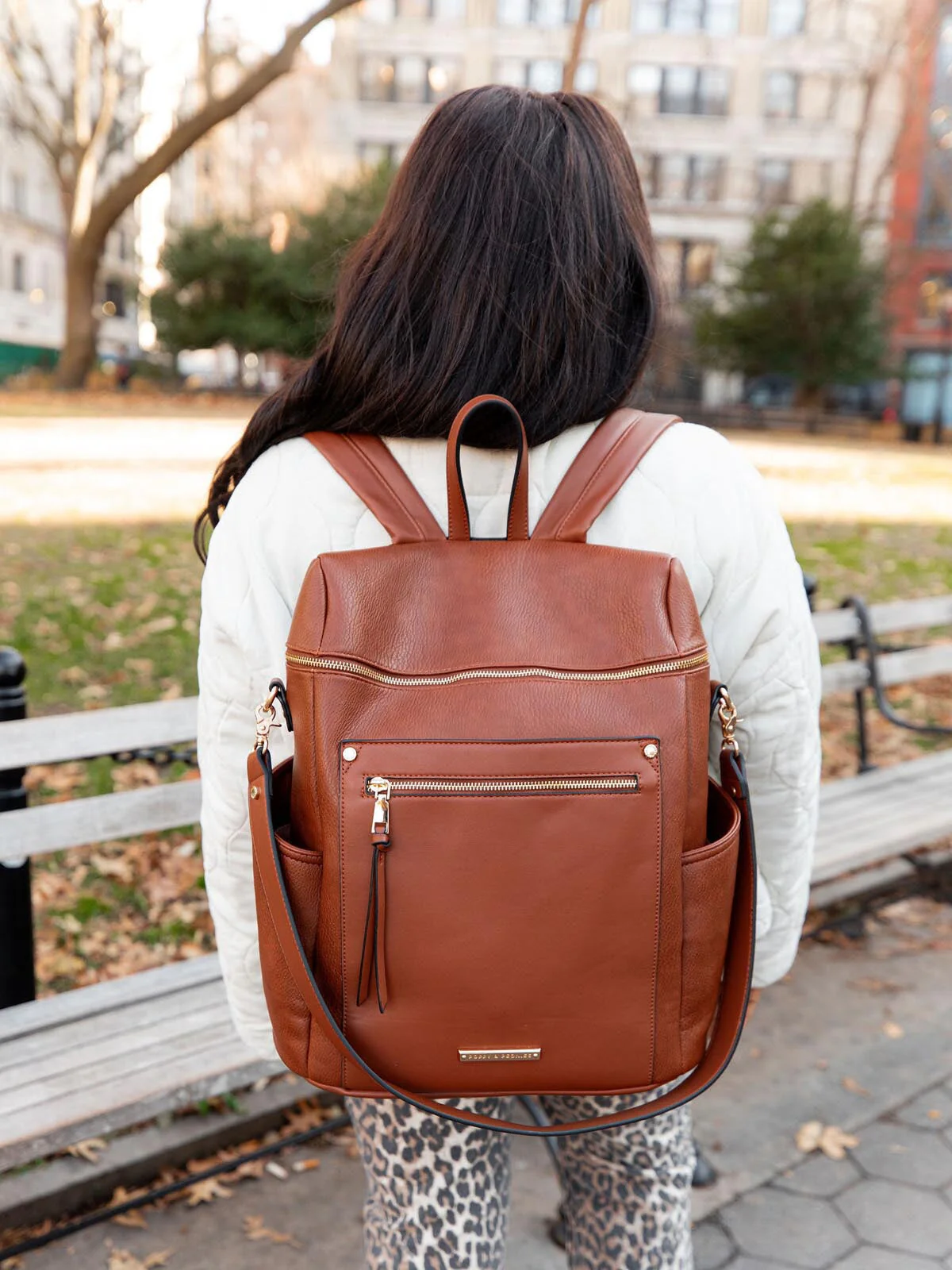 Commuter Backpack chestnut - Image 10