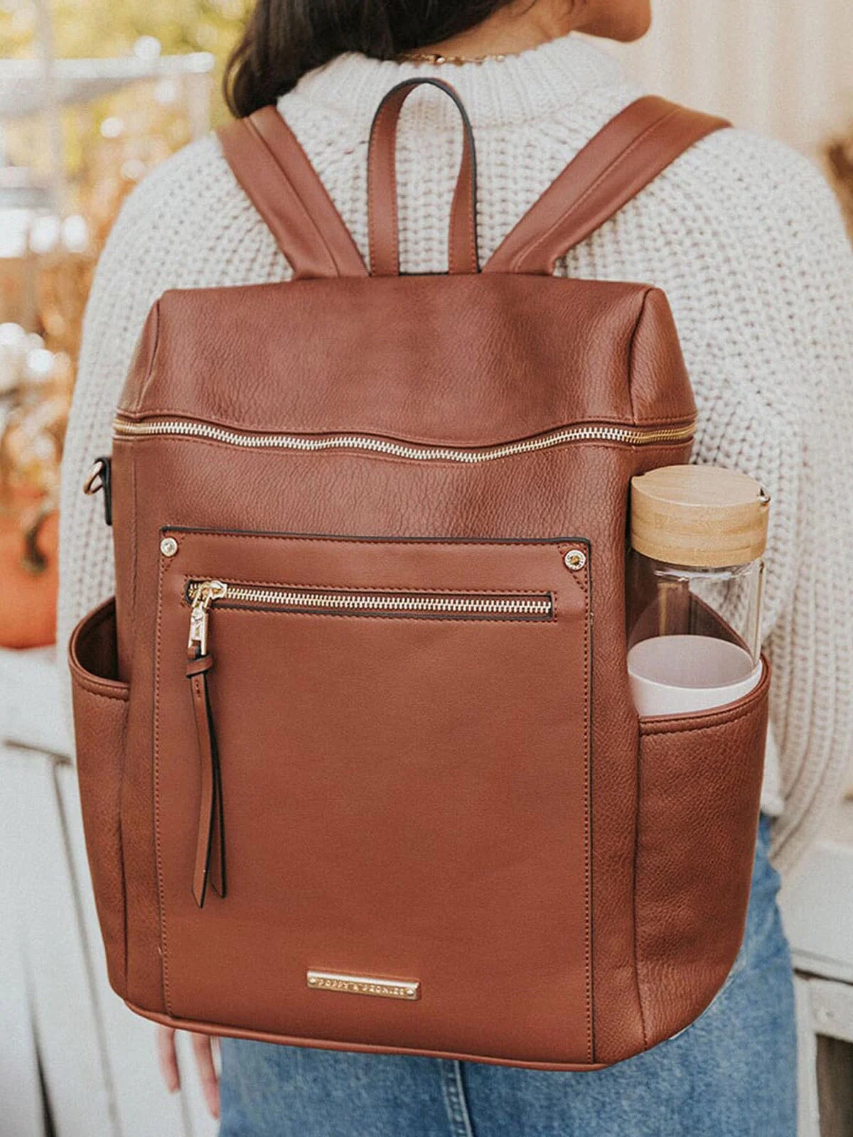 Commuter Backpack chestnut - Image 15