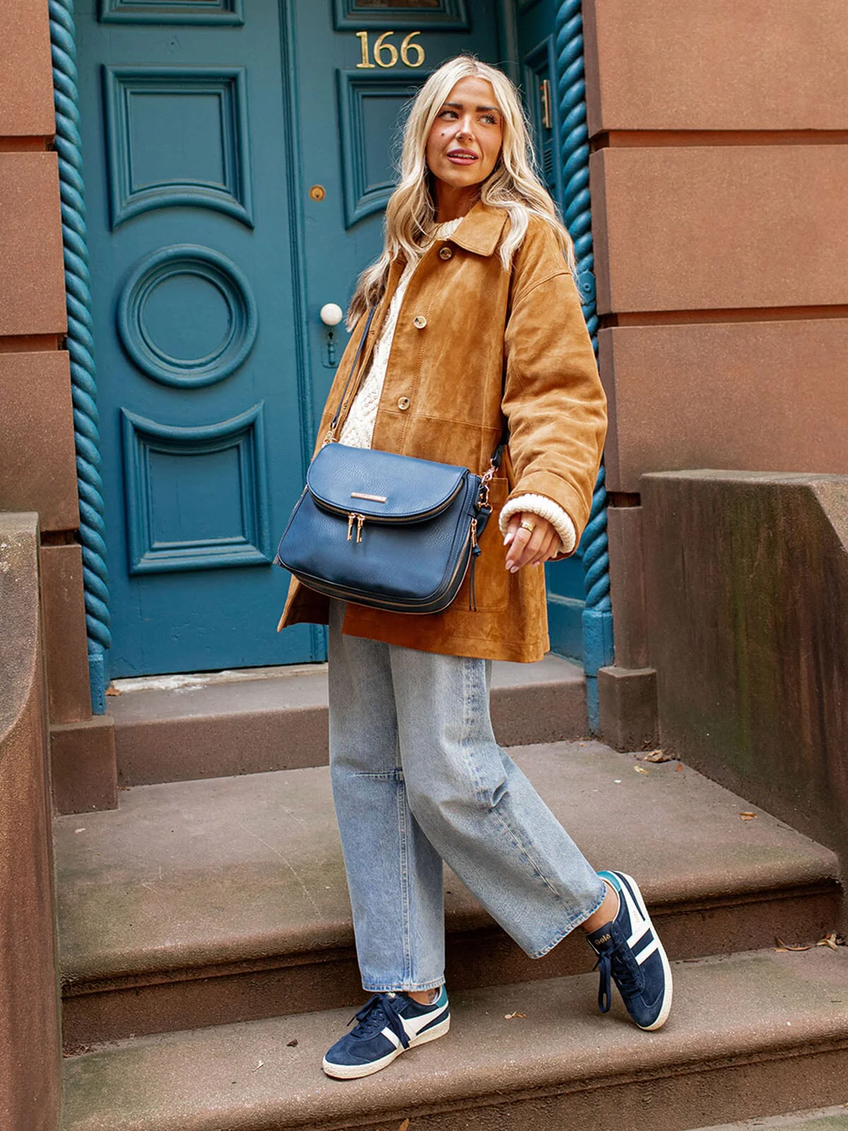 DOWNTOWN CROSSBODY Navy - Image 4