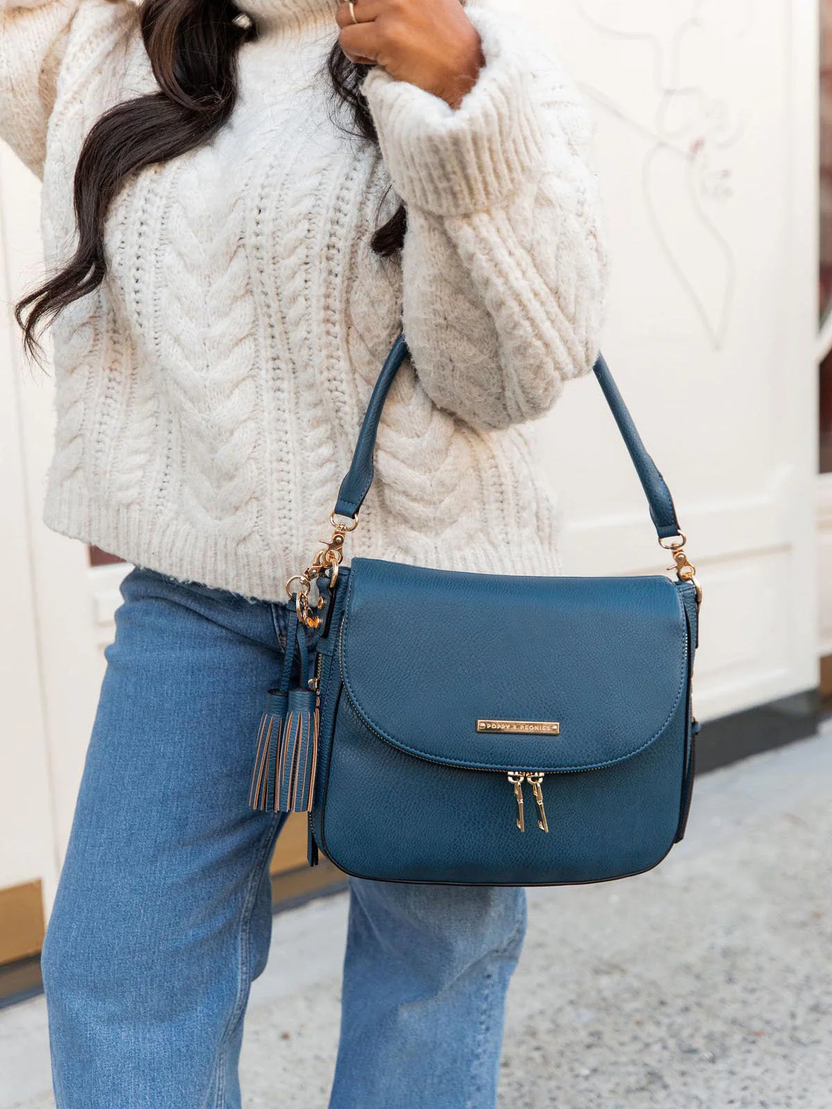 DOWNTOWN CROSSBODY Navy - Image 7