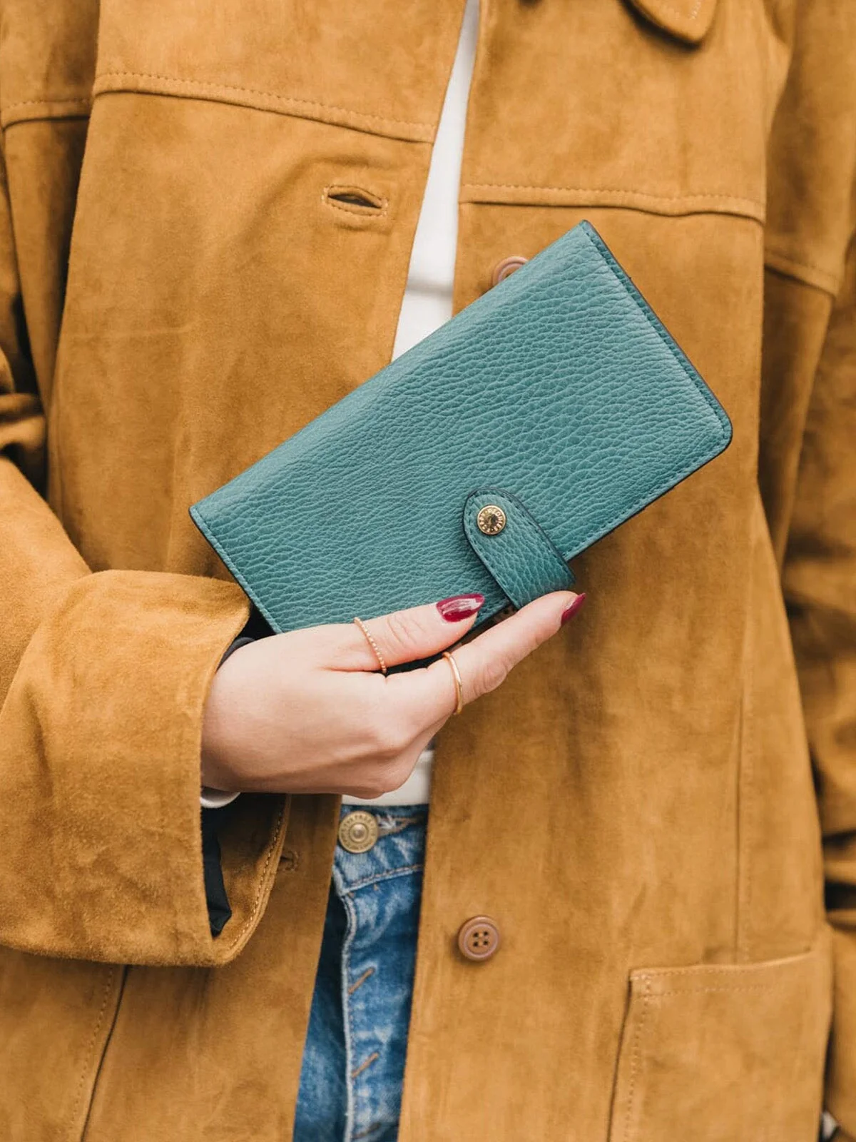 Go Anywhere Wallet Teal - Image 2