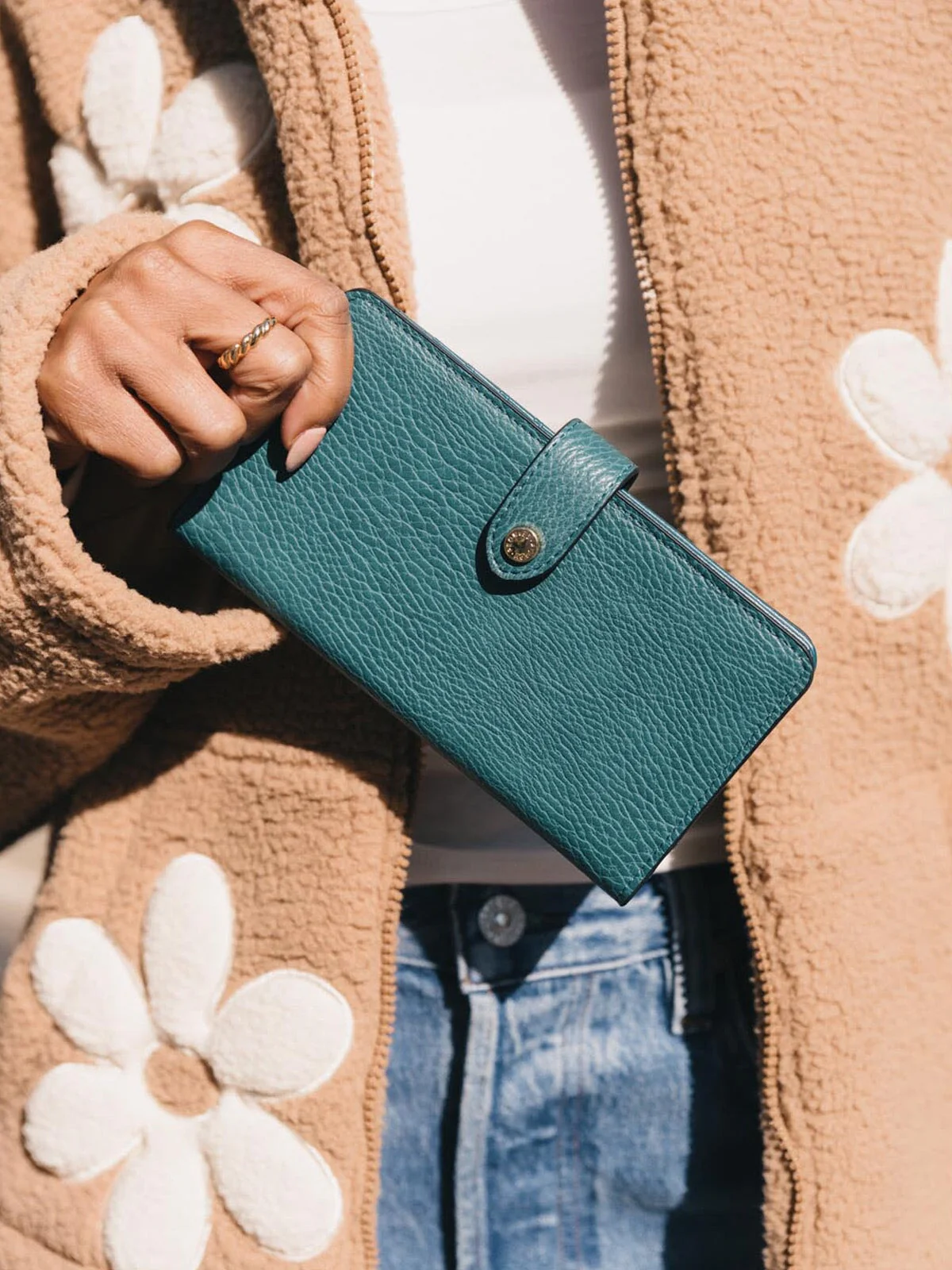 Go Anywhere Wallet Teal - Image 3