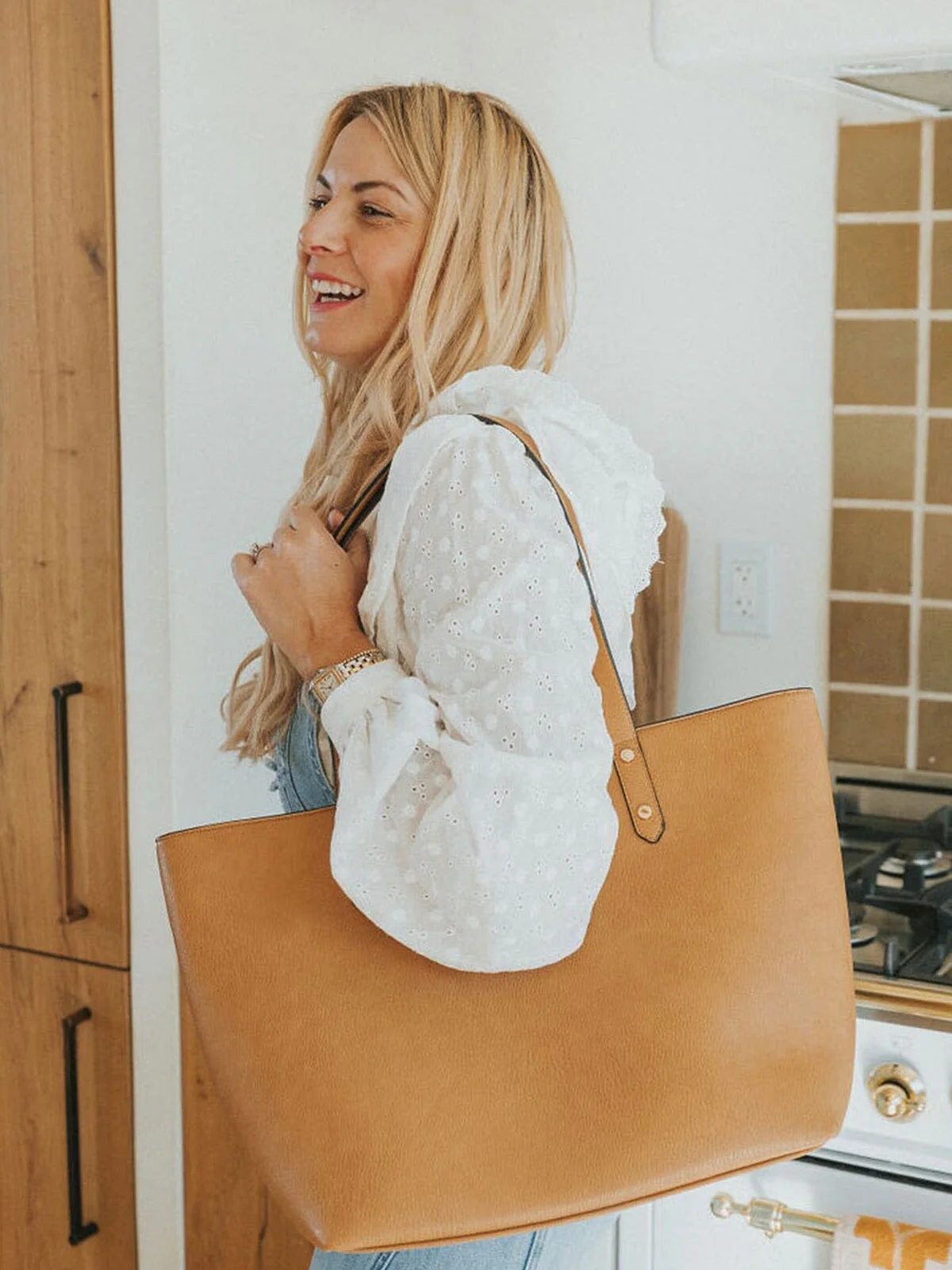 GO-GETTER TOTE camel - Image 9