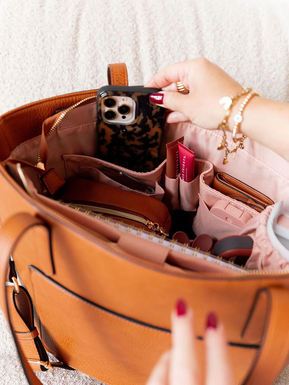 Go-Getter Tote Cognac - Image 15