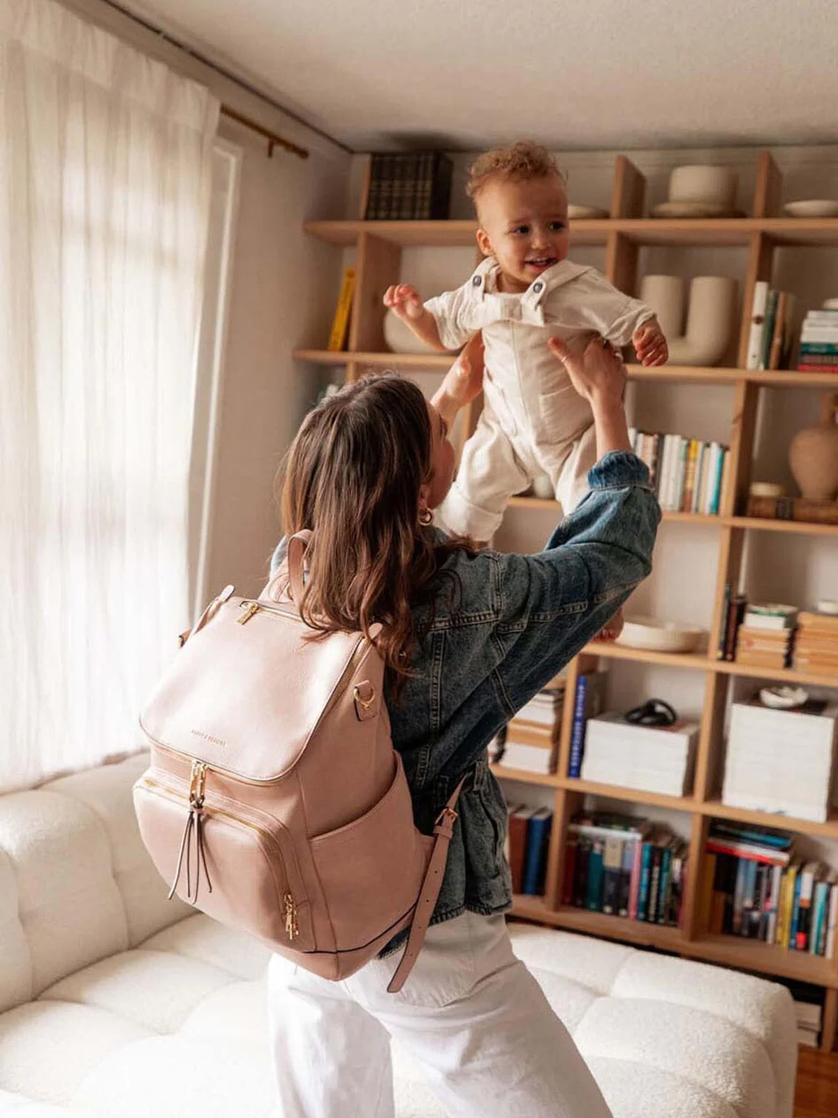 Lullaby Diaper Backpack Blush - Image 17