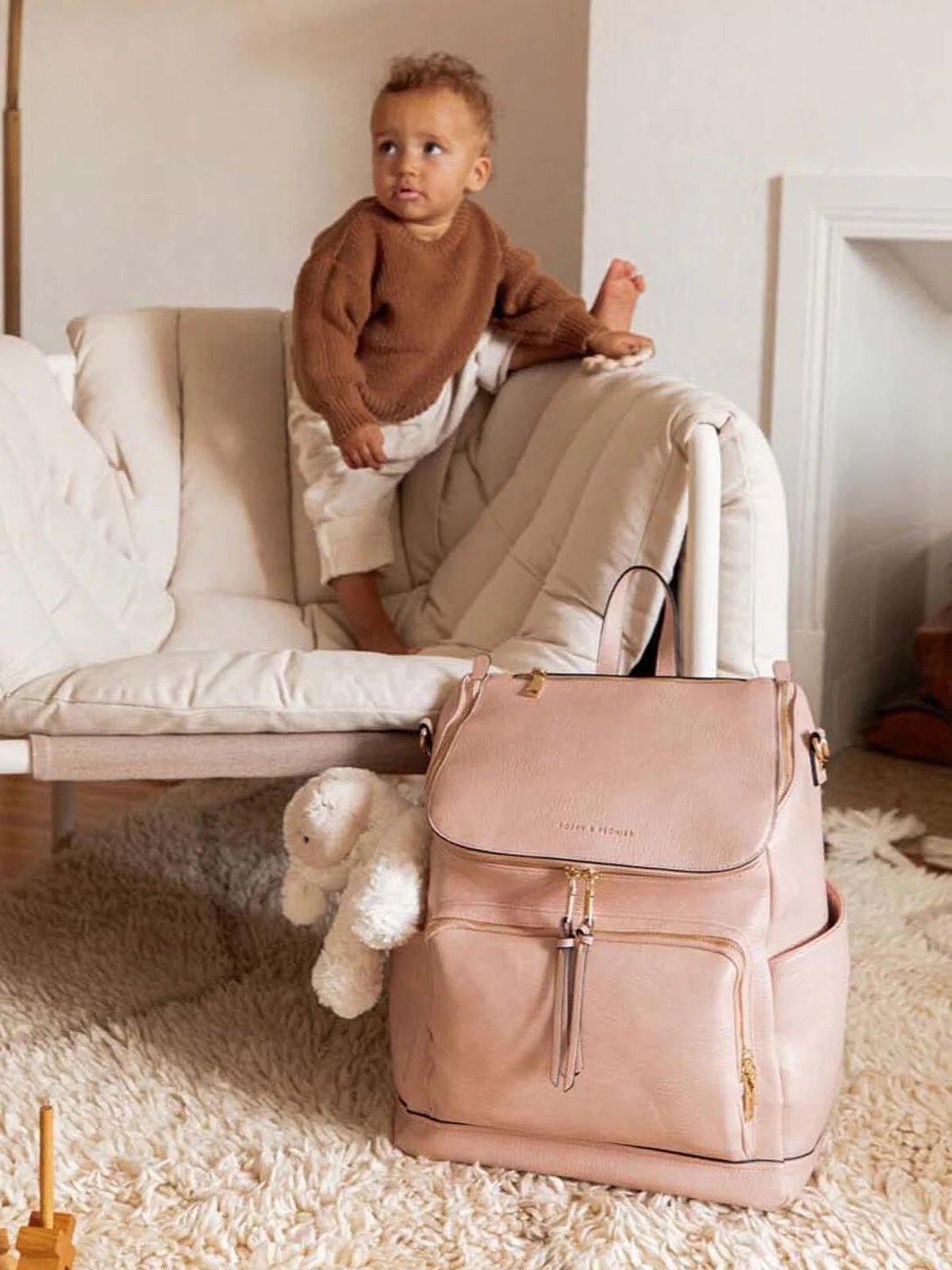 Lullaby Diaper Backpack Blush - Image 4