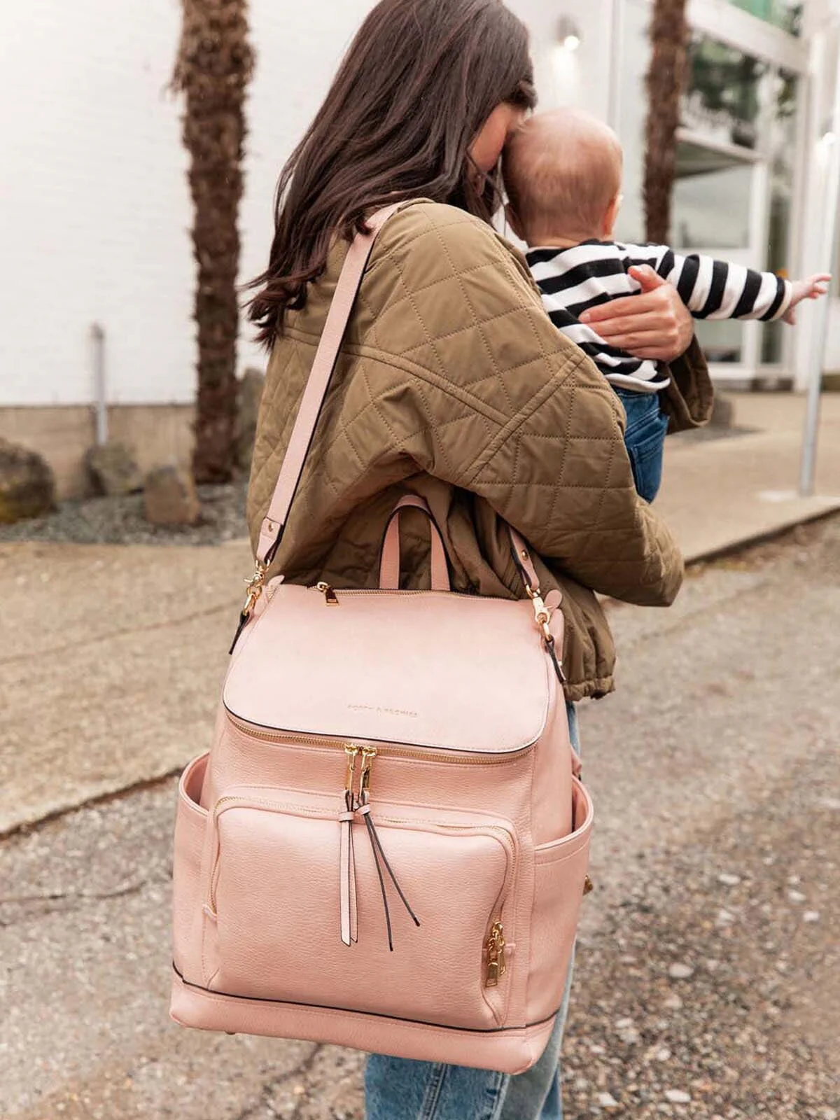 Lullaby Diaper Backpack Blush - Image 9