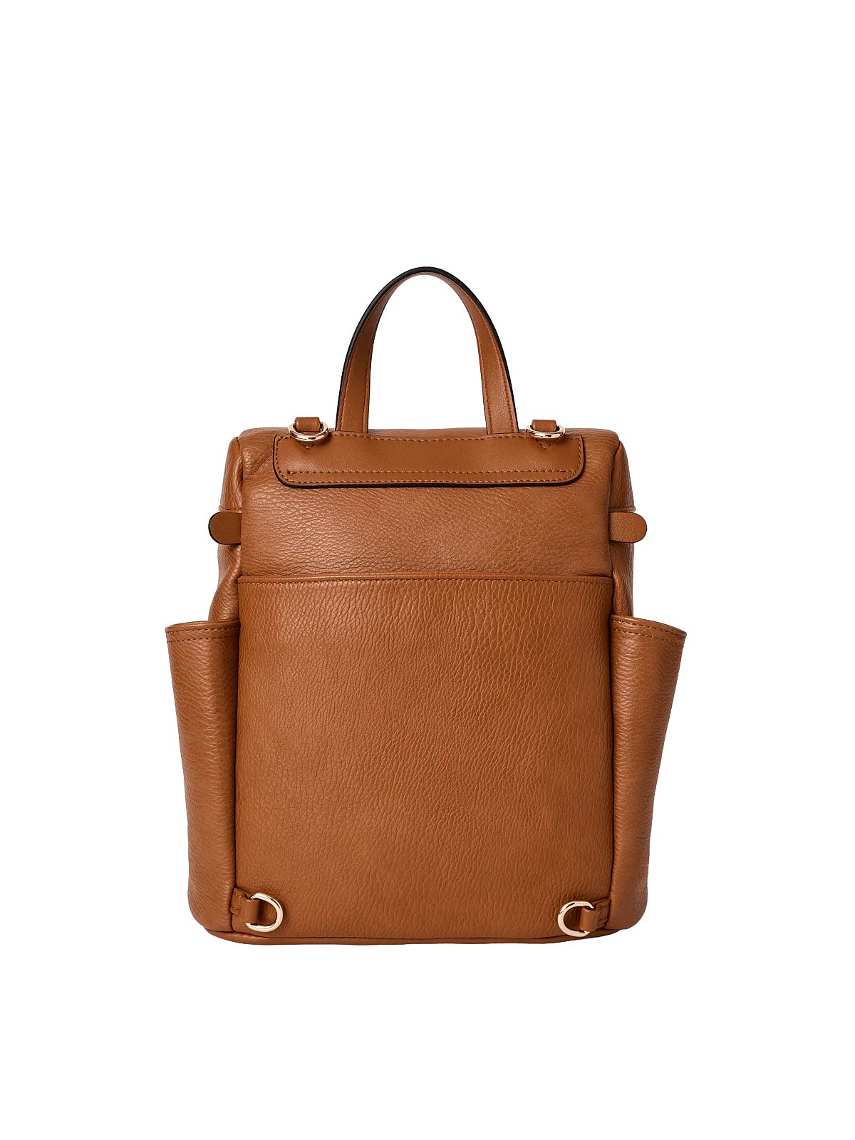 Mini Commuter Backpack Cognac - Image 11