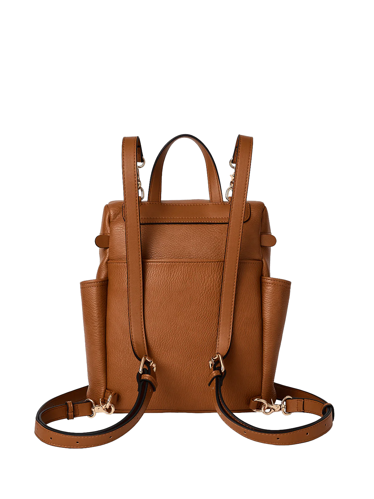 Mini Commuter Backpack Cognac - Image 12