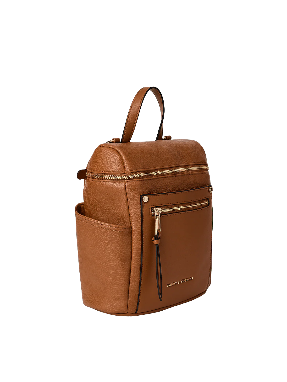 Mini Commuter Backpack Cognac - Image 14