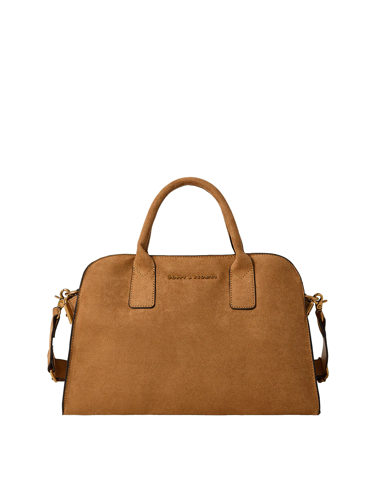 Mini Uptown Tote Cognac Suede