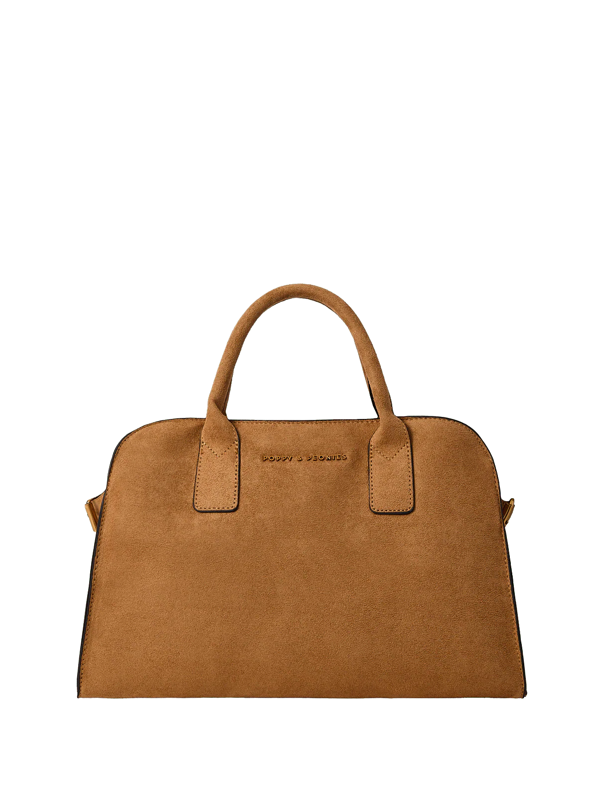 Mini Uptown Tote Cognac Suede - Image 13