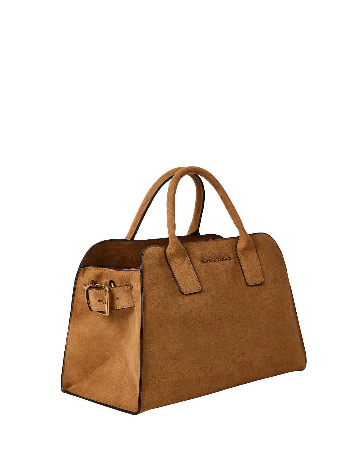Mini Uptown Tote Cognac Suede - Image 14
