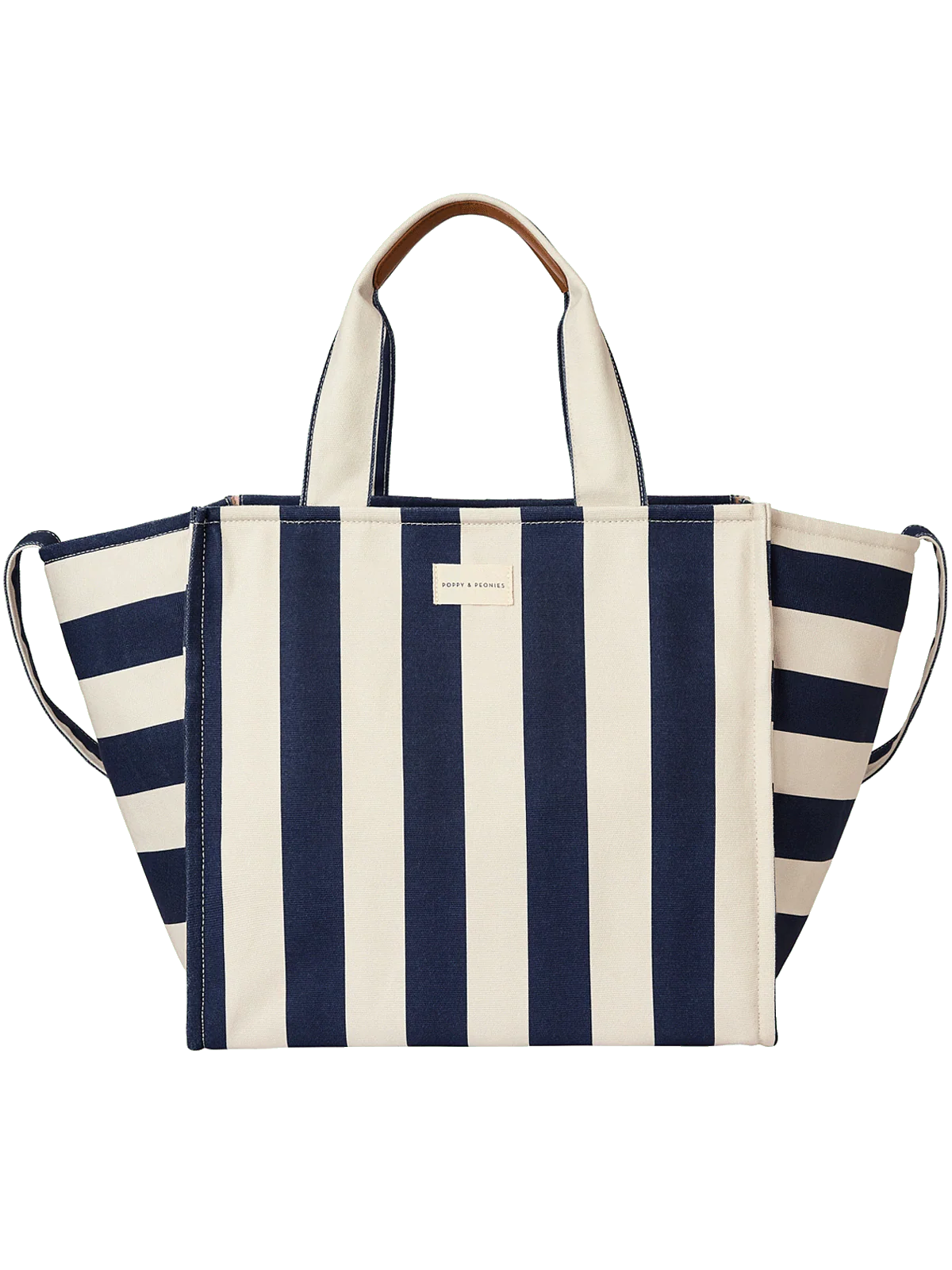 Seaside Tote Navy Stripe