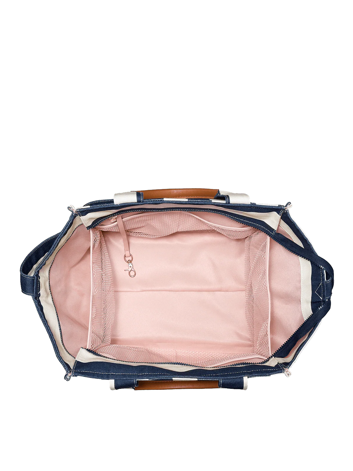 Seaside Tote Navy Stripe - Image 14
