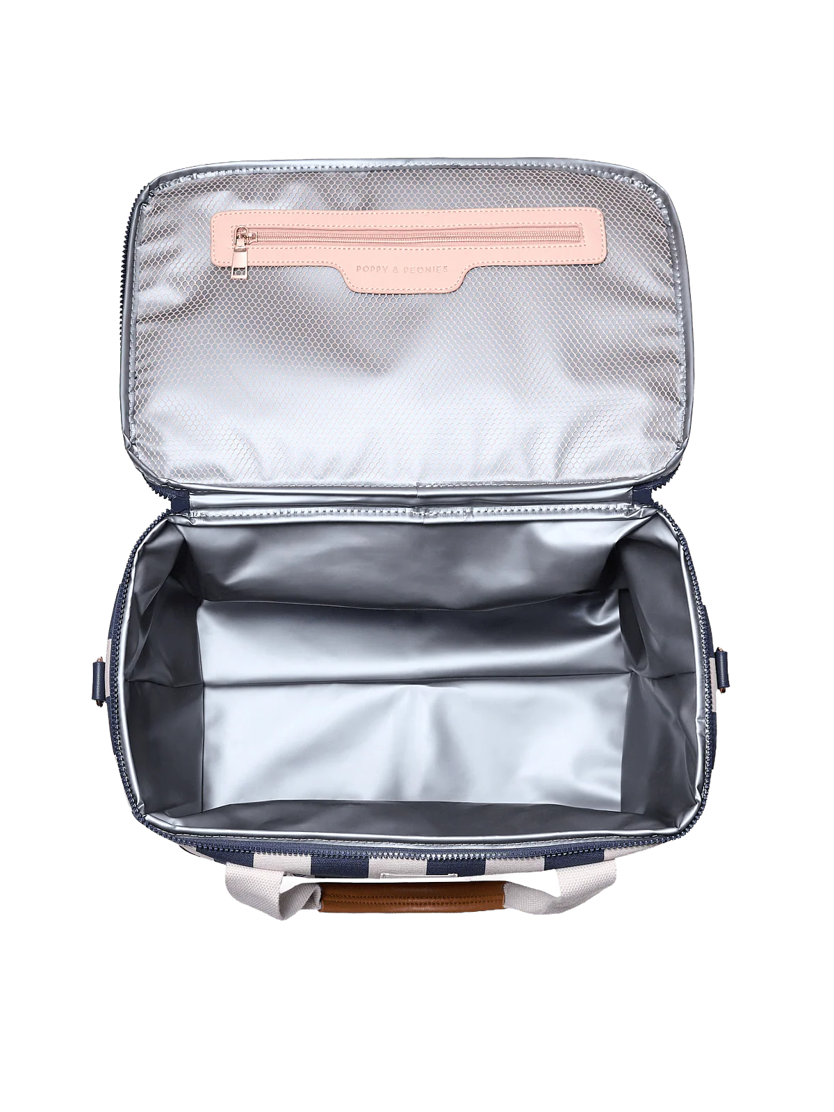 Stay Cool Cooler Bag Navy Stripe - Image 8