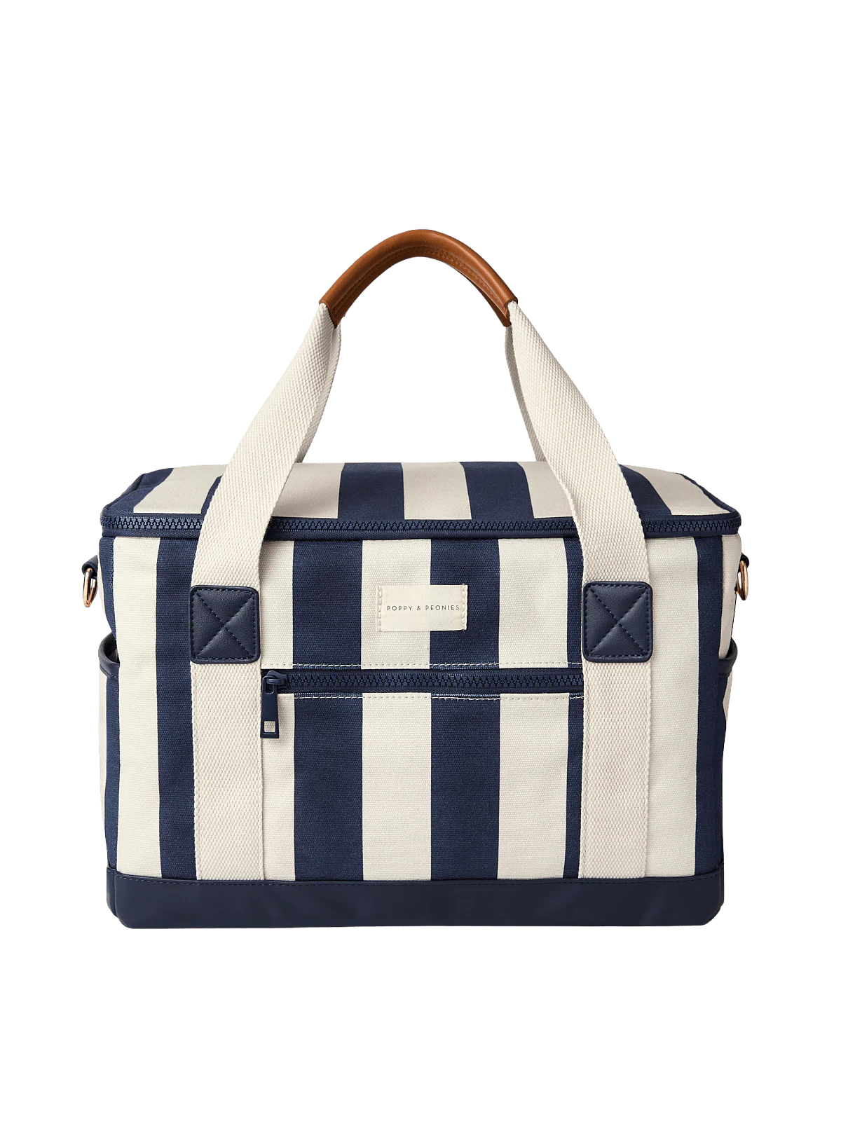 Stay Cool Cooler Bag Navy Stripe - Image 9