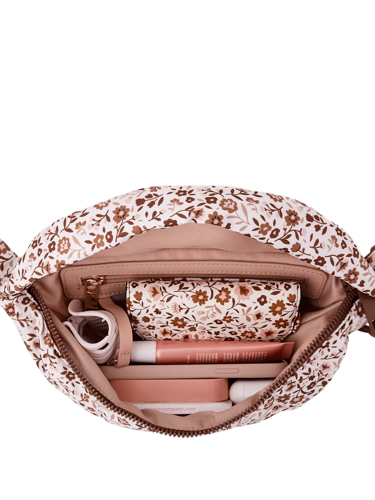 The Sidekick Nylon Fall Brown Floral - Image 6