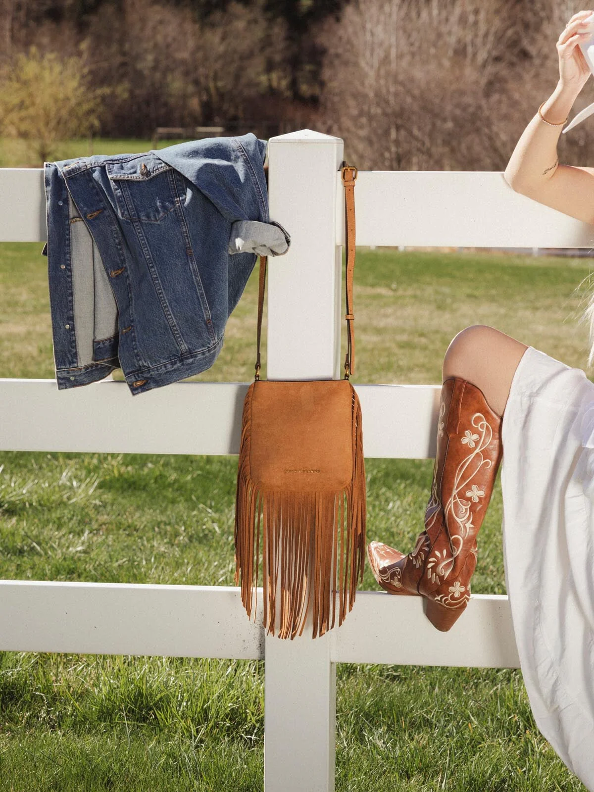 The Wild One Cognac Suede - Image 3