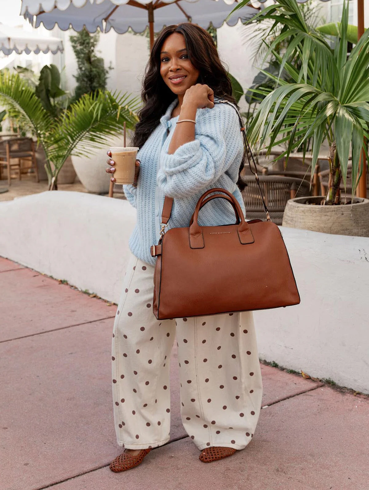 Uptown Tote Chestnut - Image 8