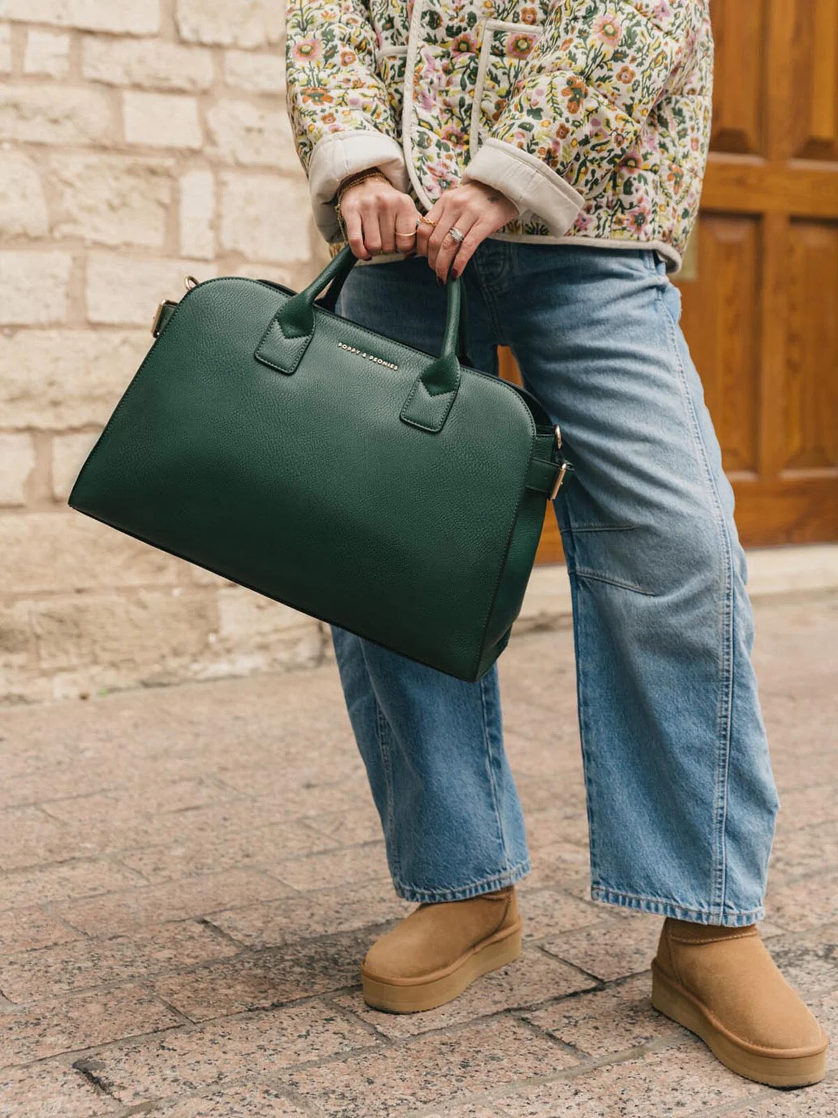 Uptown Tote Heritage Green - Image 5