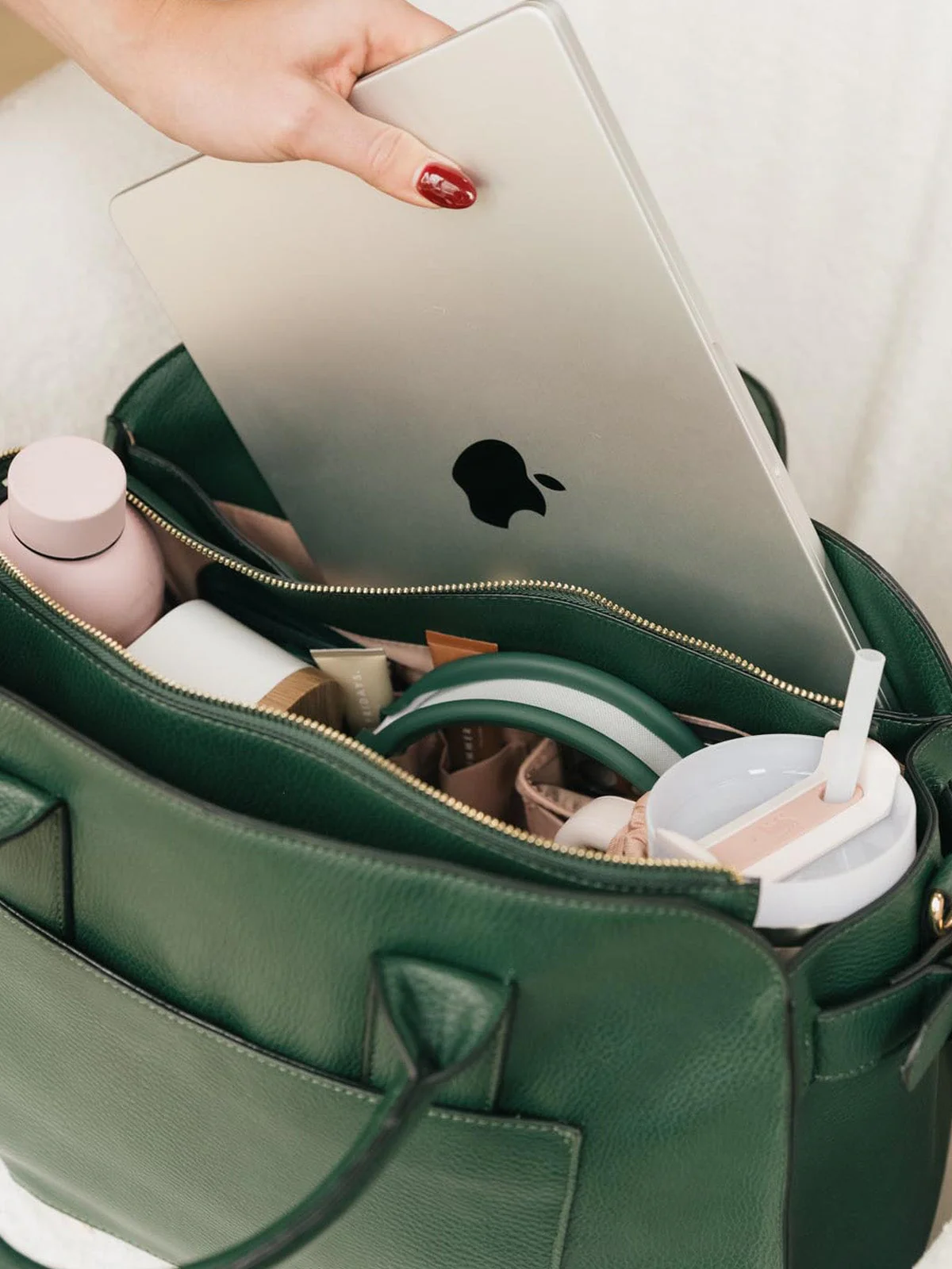 Uptown Tote Heritage Green - Image 6