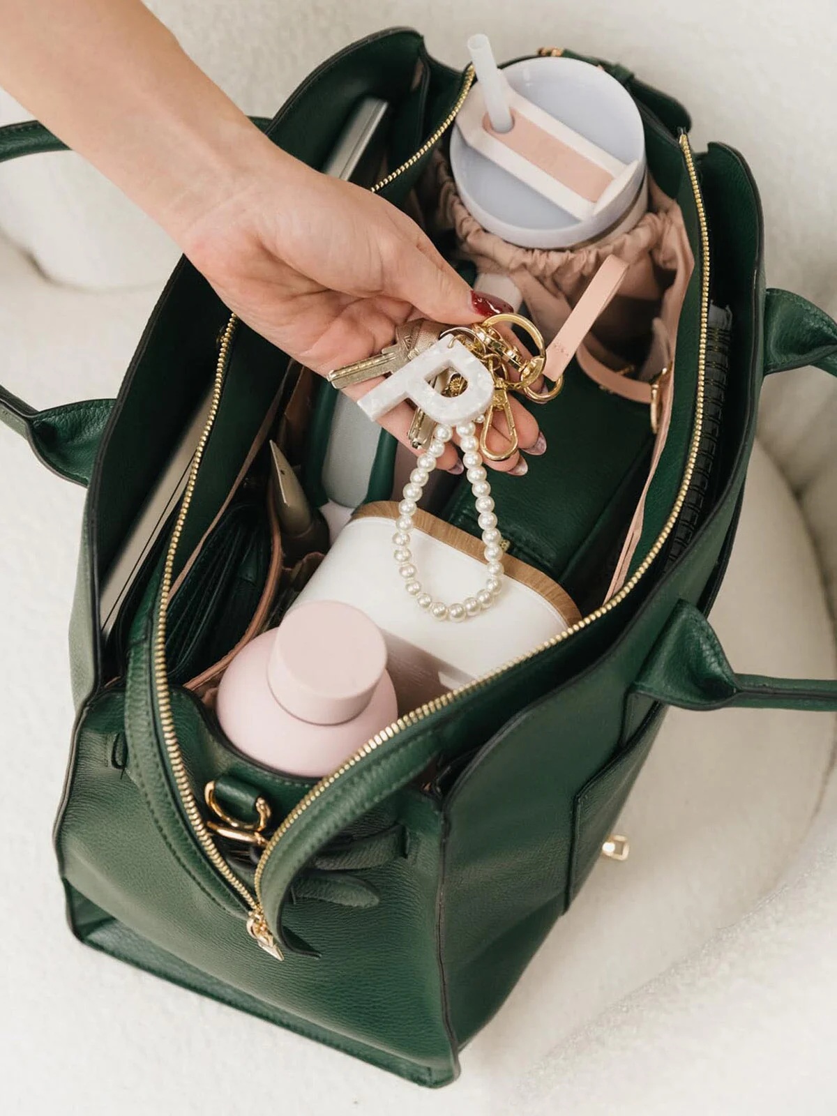 Uptown Tote Heritage Green - Image 7