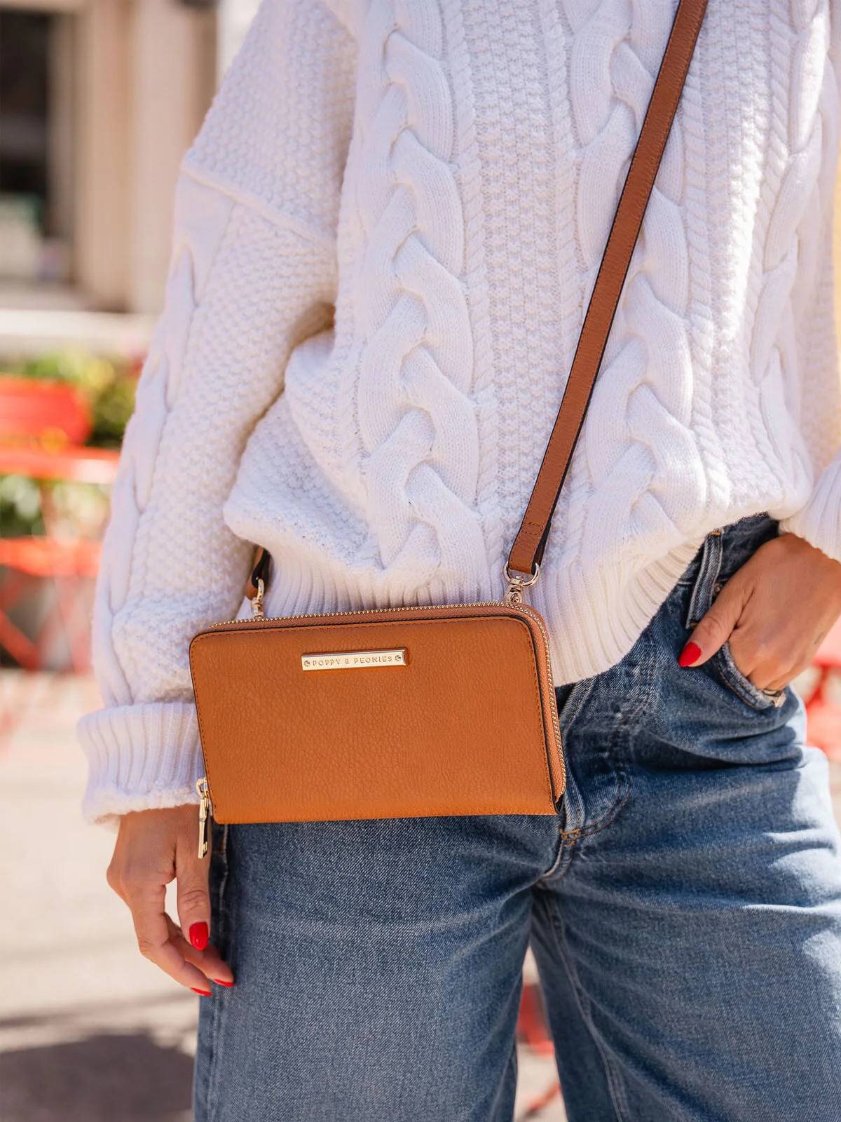 ESSENTIAL WALLET cognac - Image 5